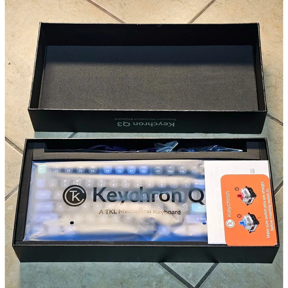 NEW Keychron Q3 QMK Custom Mechanical Keyboard (Knob Version)